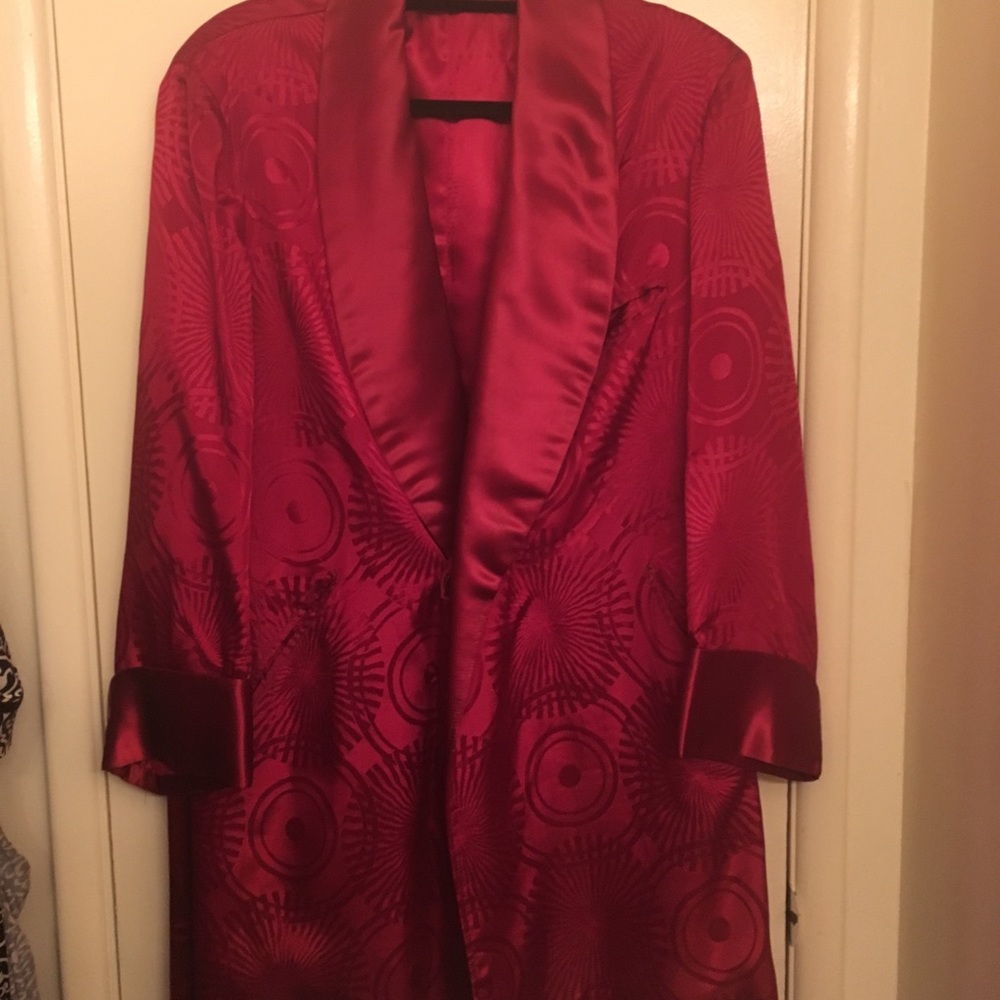 Vintage Smoking Jacket 1930s - Picture 5 of 8
